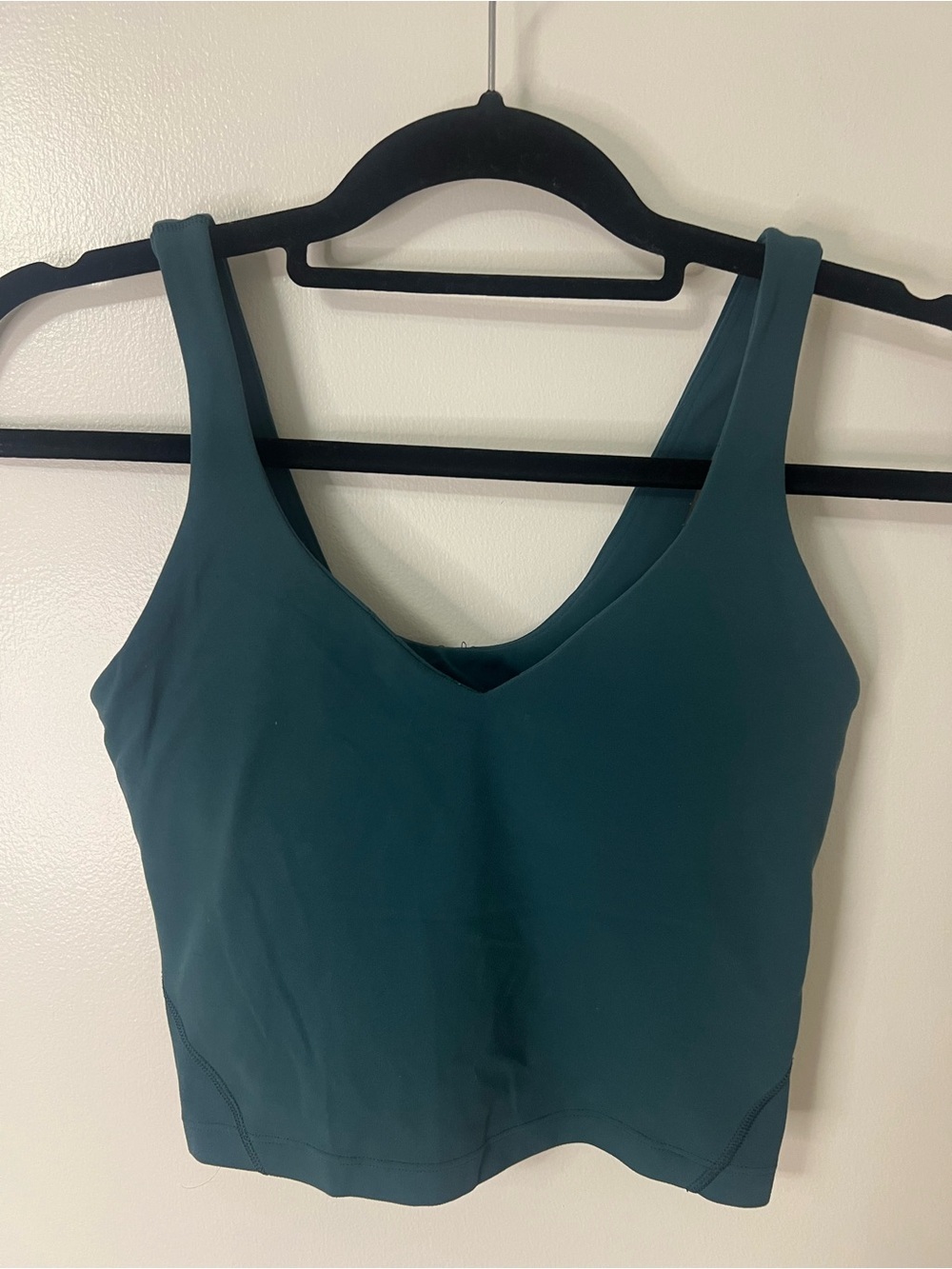 Lululemon Align Tank Teal V-Neck Tank Top Athleisure Loungewear Yoga Gym
